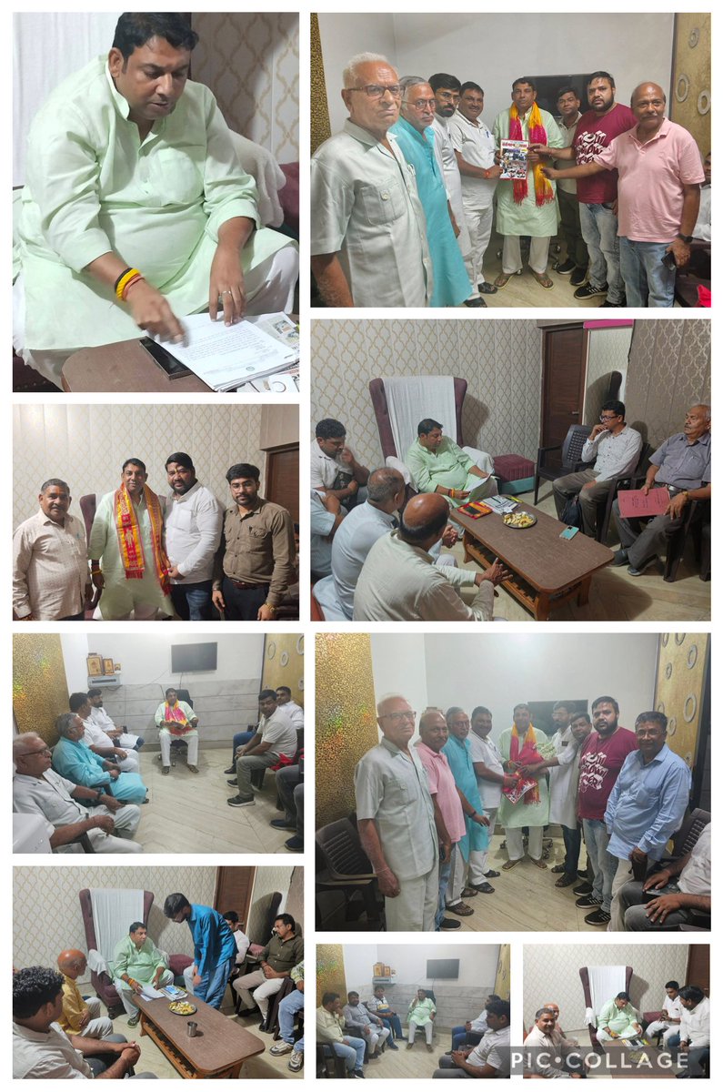 📅 3 जुलाई, 2025
📍 प्रताप विहार आवास, ग़ाज़ियाबाद

आज प्रताप विहार स्थित आवास पर ग़ाज़ियाबाद विधानसभा क्षेत्र के विभिन्न हिस्सों से पधारे देवतुल्य नागरिकों से आत्मीय भेंट कर उनकी समस्याएं और सुझाव ध्यानपूर्वक सुने।

 सभी विषयों का संज्ञान लेते हुए संबंधित अधिकारियों को………..!