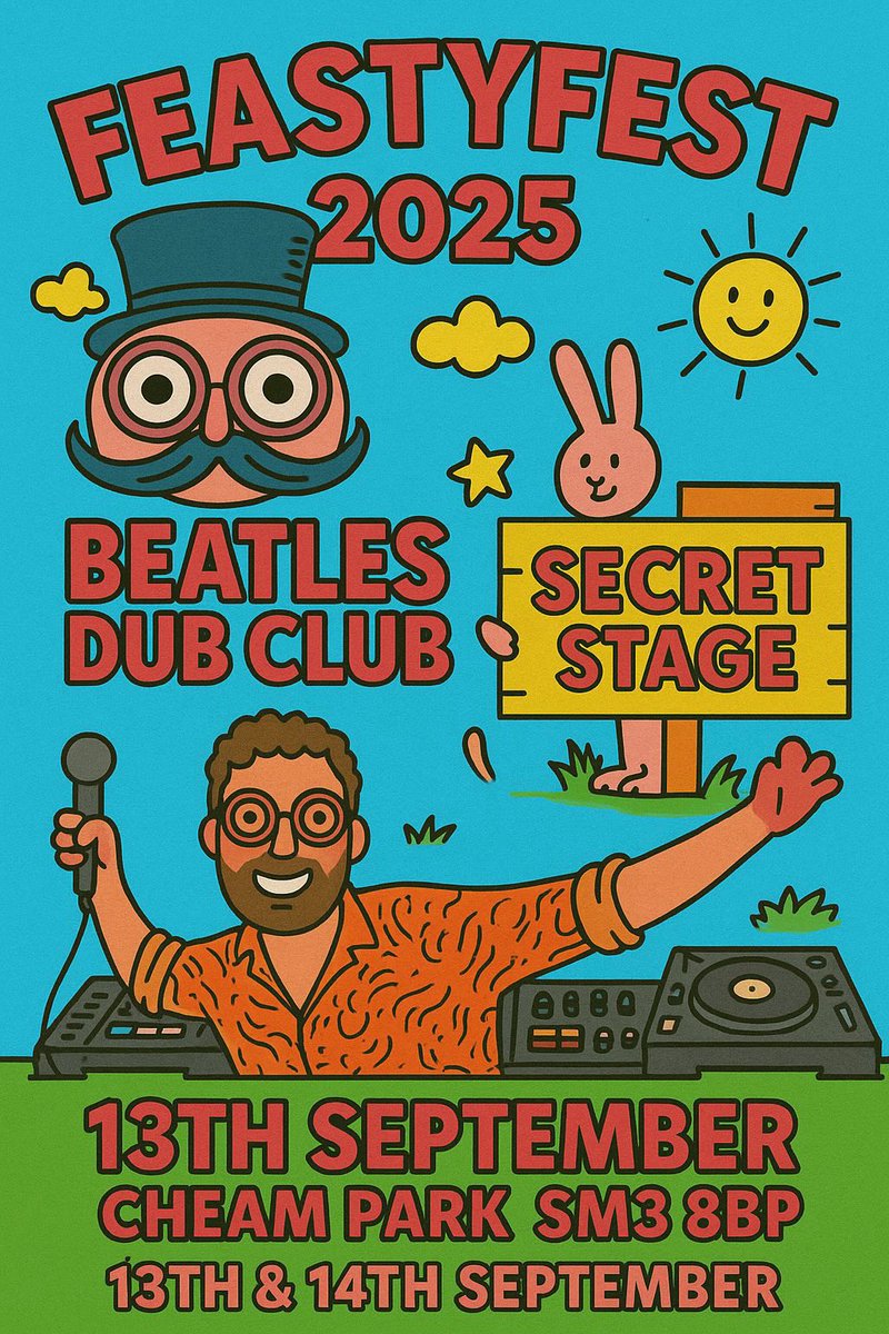 ❤️ this artwork! See you at the end of the summer <a href="/Feastyfest_/">FeastyFest</a>! 🎉