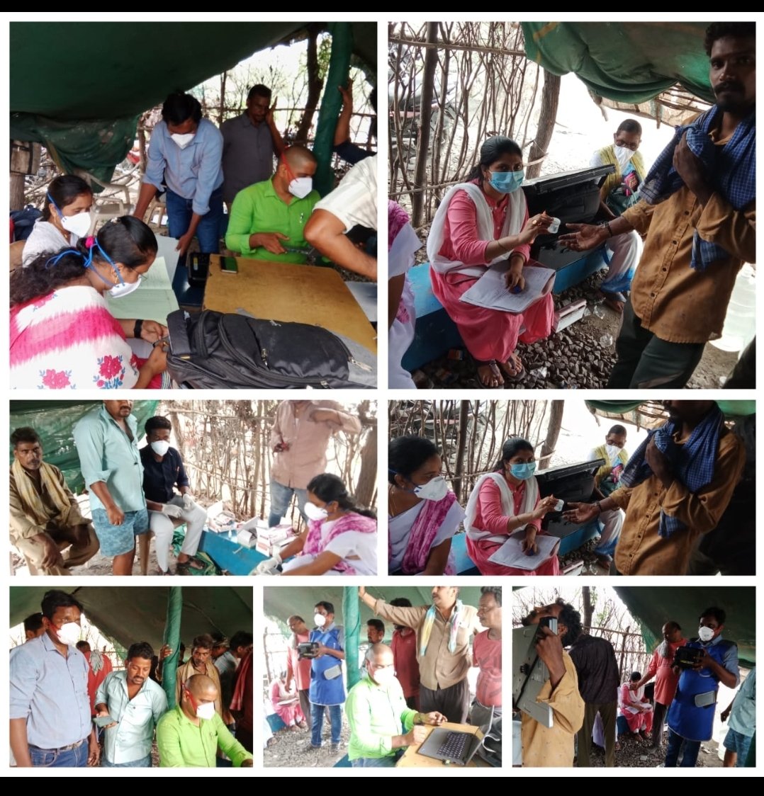 TbBhadrachalam's tweet photo. #TBMuktBharat 17.06.25 Conducted at #TUManuguru #HWCShesagirinagar @CoalMinistry lorryadda. collected sputum samples from #PresumptiveTB. explainedTBsymptoms,diagnosis, TPT,PMTBMBA,NPY,IGRA tests.used the AI-enabled @Prognosys_info #handheldXray chest X-ray Tested.@Collector_BDD https://t.co/9blbNxz5j3