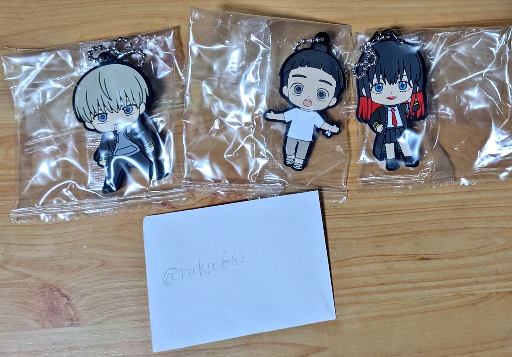 【交換】ウィンブレ ガチャガチャ ラバーストラップ

譲)梶 椿野 硯

求)佐狐 榊兄弟 

交換方法 郵送📮
お気軽にお声掛けください🍀