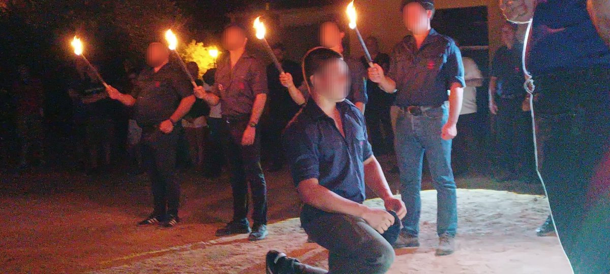 JFalange's tweet image. Este pasado fin de semana tuvo lugar el XXIII campamento JFE-SEU "Publio Quindós", donde disfrutamos de unas jornadas de formación, ejercicio y camaradería.
Muchas gracias a los camaradas italianos del Blocco por su compañía.
Patria o muerte.