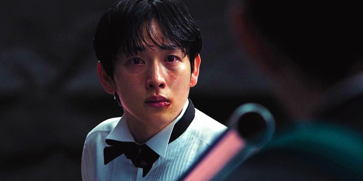 moonamin's tweet photo. This is not how evil looks like, guys! Player 333 wasn’t evil. He was selfish &amp; greedy yes. He made poor choices in a shtty situation, sure.
U can hate him all u want, but HE WASN’T EVIL #SquidGame3 https://t.co/lZjyAg6zKt