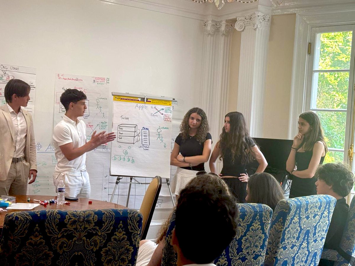 14 ACS Athens students had the privilege to meet Ted Varias—CEO of Mason Harriman Group and IT leader to Fortune 100 firms &amp; federal agencies—during their U.S. educational trip.
#Innovation #Leadership #ACSAthens