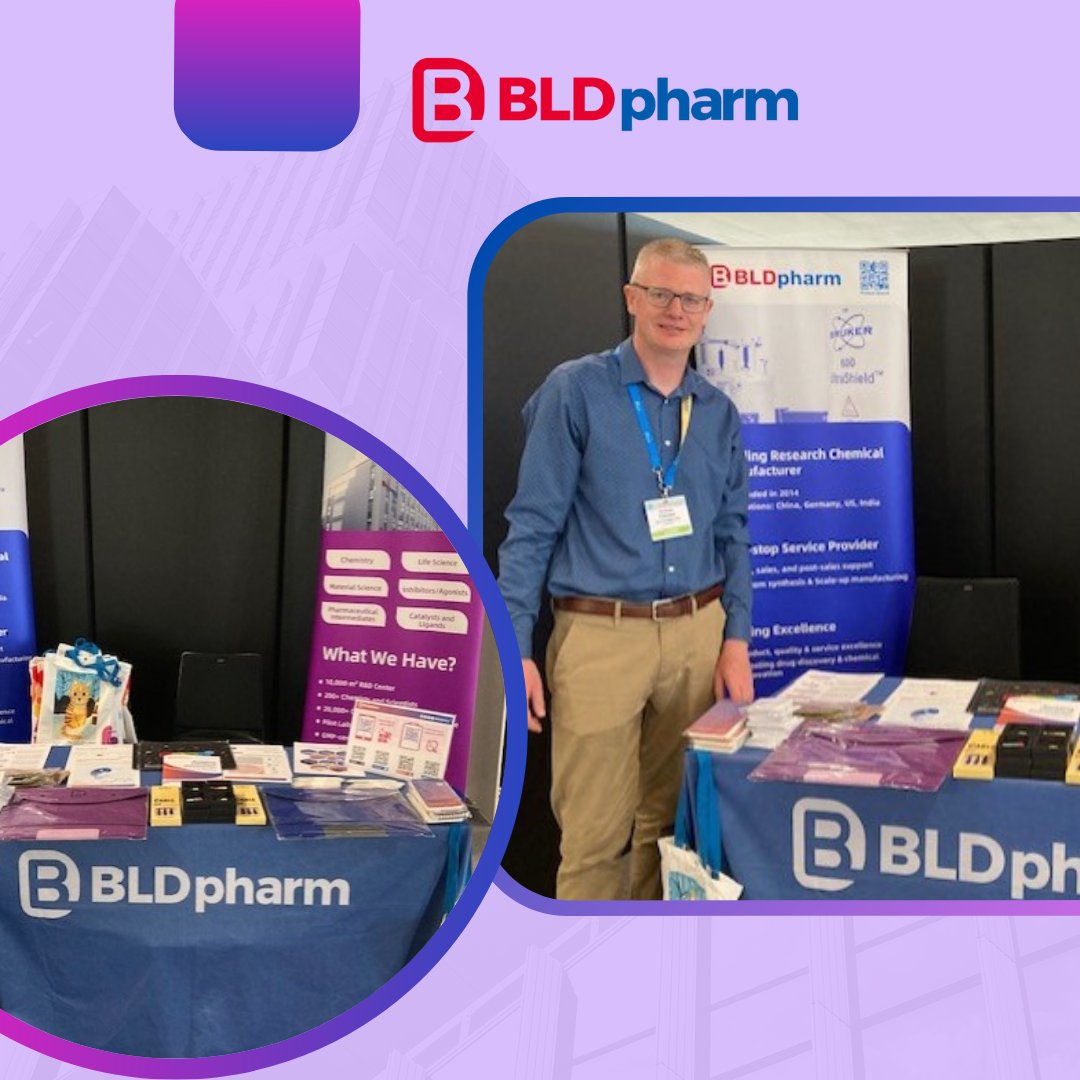 #BLDevents 📢 Live from #RICT2025 !
Our booth is buzzing with energy! Come chat with #BLDpharm at Booth No.27 about cutting-edge solutions. Let's keep innovating together!
📍 Orléans, FR - Happening NOW
#RICT2025 #DrugDiscovery #PharmaInnovation #MedicinalChemistry