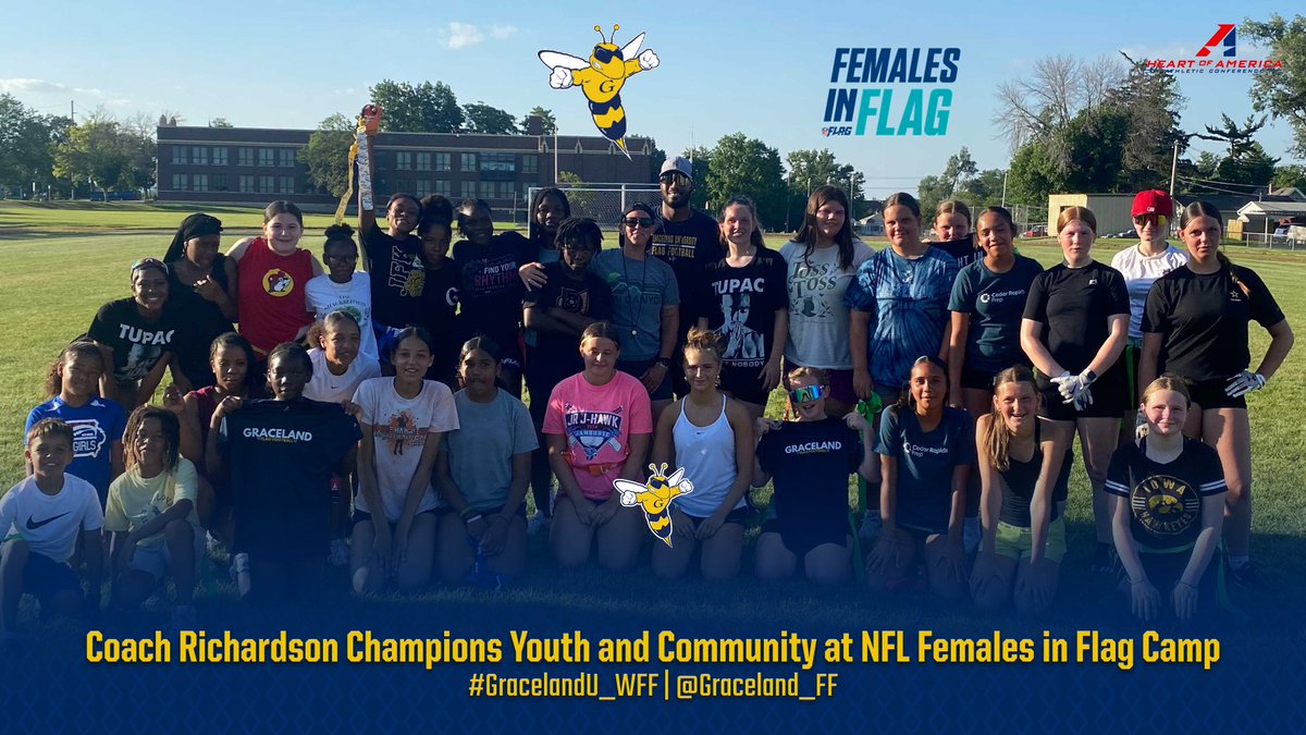 GUjackets's tweet image. Coach Richardson Champions Youth and Community at NFL Females in Flag Camp
gujackets.com/sports/flagfba…