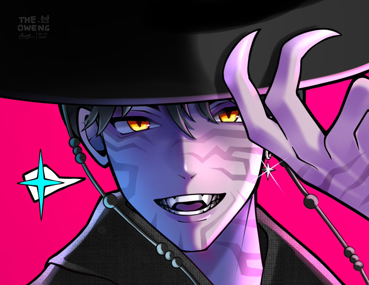 the_oweng's tweet photo. It's our idol, Jinu!

#KPOPDEMONHUNTERS #Jinu #sajaboysfanart https://t.co/GsA1NvhXlD