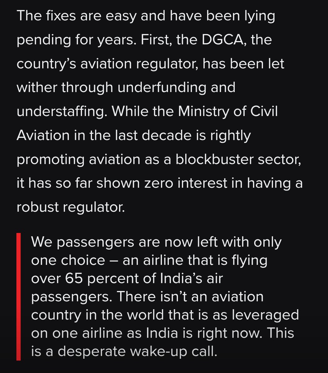 Anand Sankar (@kalapian_) on Twitter photo I have been very angry and angsty the last few weeks since the crash of the Air India AI171 at Ahmedabad. I'm sure many of you are also feeling the same.
I penned some of my thoughts down as a frequent flier for <a href="/newslaundry/">newslaundry</a> in a comprehensive article.
Give it a read here: I have been very angry and angsty the last few weeks since the crash of the Air India AI171 at Ahmedabad. I'm sure many of you are also feeling the same.
I penned some of my thoughts down as a frequent flier for <a href="/newslaundry/">newslaundry</a> in a comprehensive article.
Give it a read here: