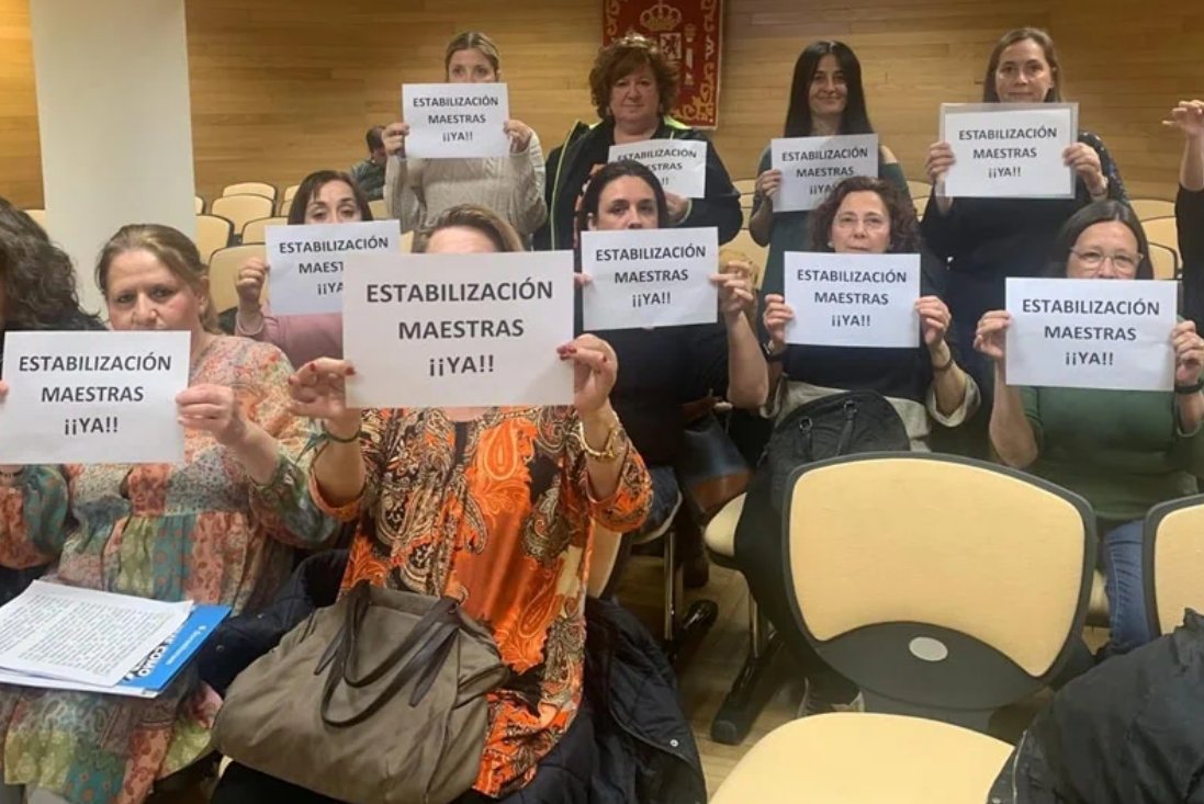 El Gobierno del <a href="/PsoeGetafe/">PSOE Getafe/♥️</a> incumple su compromiso con las maestras interinas de escuelas infantiles: iberianpress.es/noticia/el-gob…