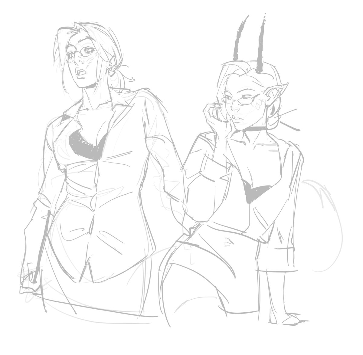 Dana_delion's tweet image. Our DND characters were on a business trip this session