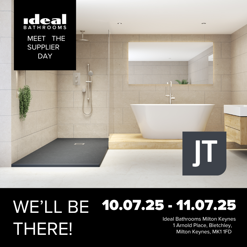 Come see us at Ideal Bathroom Meet the Supplier event on 10th - 11th July! 🤩

What to expect on the day:
✨Brand partners products showcase
✨Refreshments provided
✨Display deals
✨Prizes

Click below for details and to register your attendance. 👉 lnkd.in/ebh_H-SM