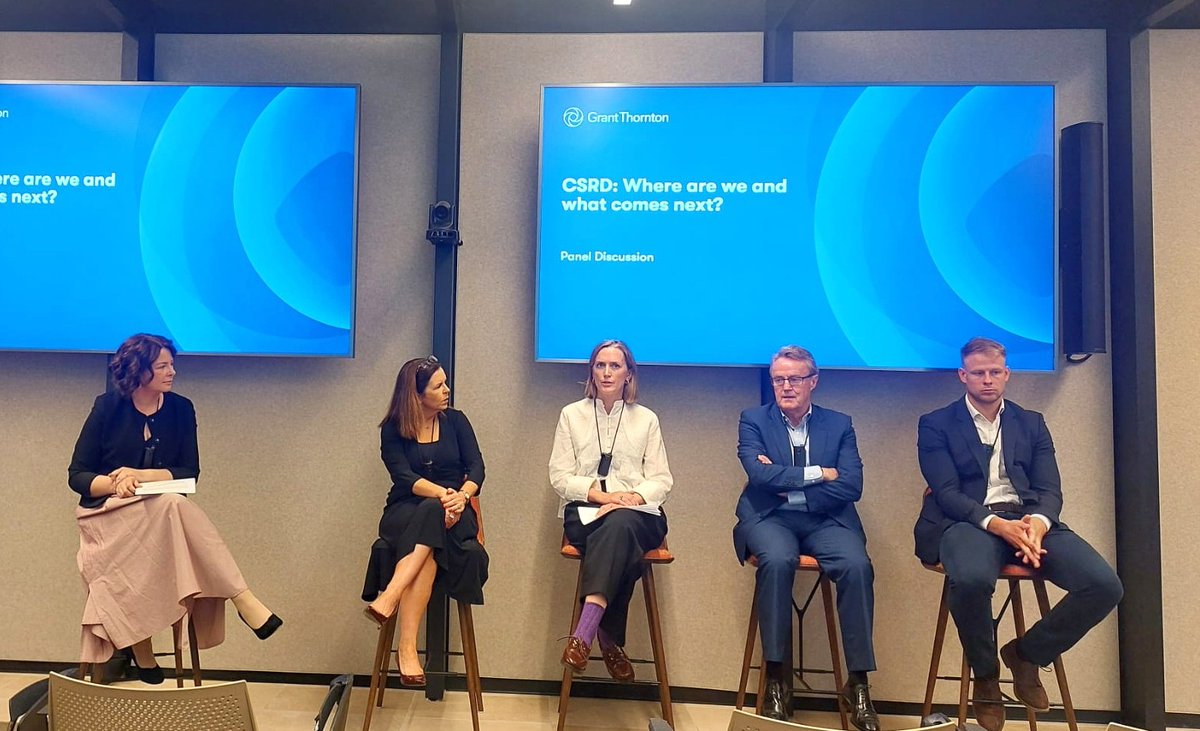 European Movement Ireland (@emireland) on Twitter photo 👥<a href="/GrantThorntonIE/">Grant Thornton Ire</a> held an engaging discussion today, a few months after the release of the EU's Omnibus Simplification Package.
🌿Joining the expert panel was Deputy CEO <a href="/emireland/">European Movement Ireland</a> <a href="/LornaHayes8/">Lorna Hayes</a>, who discussed the implications of the changes to the Corporate Sustainability 👥<a href="/GrantThorntonIE/">Grant Thornton Ire</a> held an engaging discussion today, a few months after the release of the EU's Omnibus Simplification Package.
🌿Joining the expert panel was Deputy CEO <a href="/emireland/">European Movement Ireland</a> <a href="/LornaHayes8/">Lorna Hayes</a>, who discussed the implications of the changes to the Corporate Sustainability