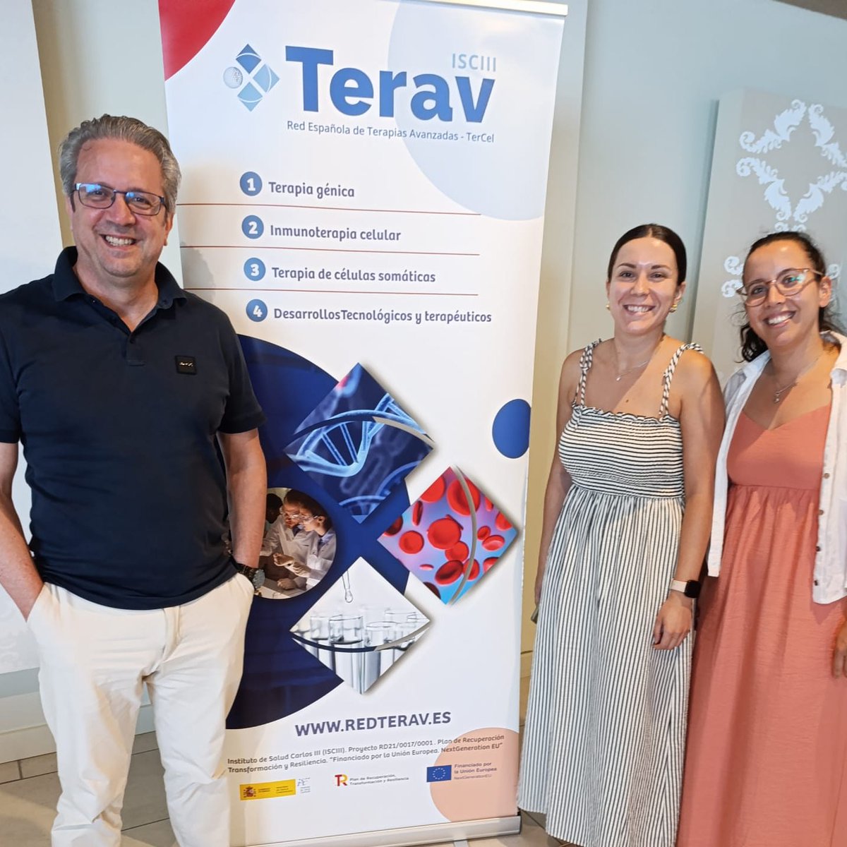 Curso de Verano de #TerapiasAvanzadas de <a href="/red_terav/">TERAV</a> 
con la participación del Dr Pérez Simón y las investigadoras la Dra. Ángela Bella y Beatriz Guijarro!
Una nueva oportunidad para seguir avanzando y aprendiendo!
#SomosHUVR
<a href="/HospitalUVRocio/">HospitalUVRocio</a> <a href="/ibis_sevilla/">IBiS</a>