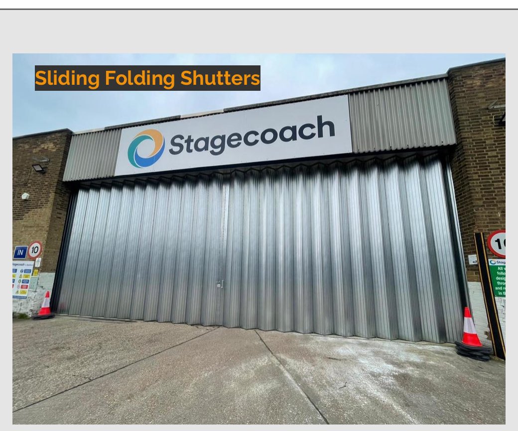 StanairDoors's tweet image. Sliding folding shutters.
Industrial Sliding Folding Shutters can satisfy a number of applications and are particularly ideal for warehouses, locomotive or carriage sheds.
Read more now at stanair.co.uk/products/slidi…