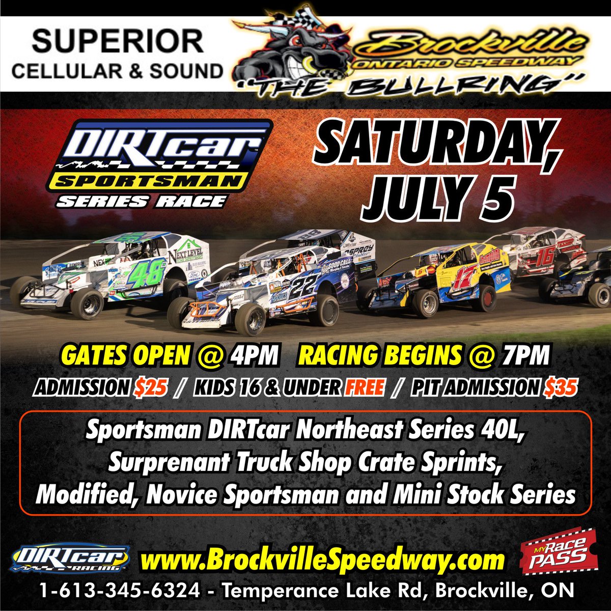 brockville speedway tweet media
