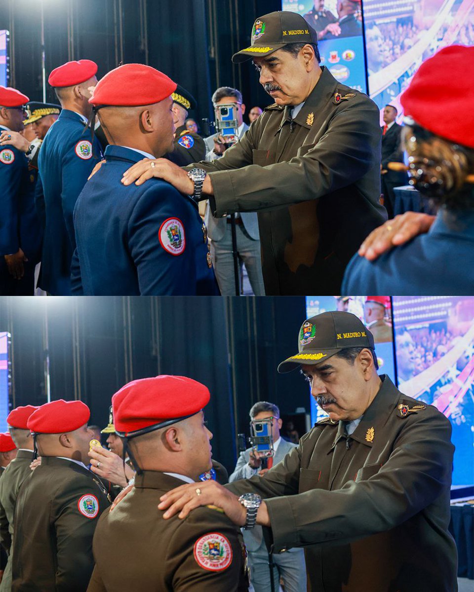 Noticias PSUV (@noticiaspsuv_) on Twitter photo <a href="/NicolasMaduro/">Nicolás Maduro</a> Felicito a todo el personal militar que, por su trabajo, mérito y sacrificio, este 2 de julio ha ascendido al grado inmediato superior. Siempre he sostenido que debemos tener gran claridad para comprender el valor de este ascenso en la carrera del honor, la moral y <a href="/NicolasMaduro/">Nicolás Maduro</a> Felicito a todo el personal militar que, por su trabajo, mérito y sacrificio, este 2 de julio ha ascendido al grado inmediato superior. Siempre he sostenido que debemos tener gran claridad para comprender el valor de este ascenso en la carrera del honor, la moral y