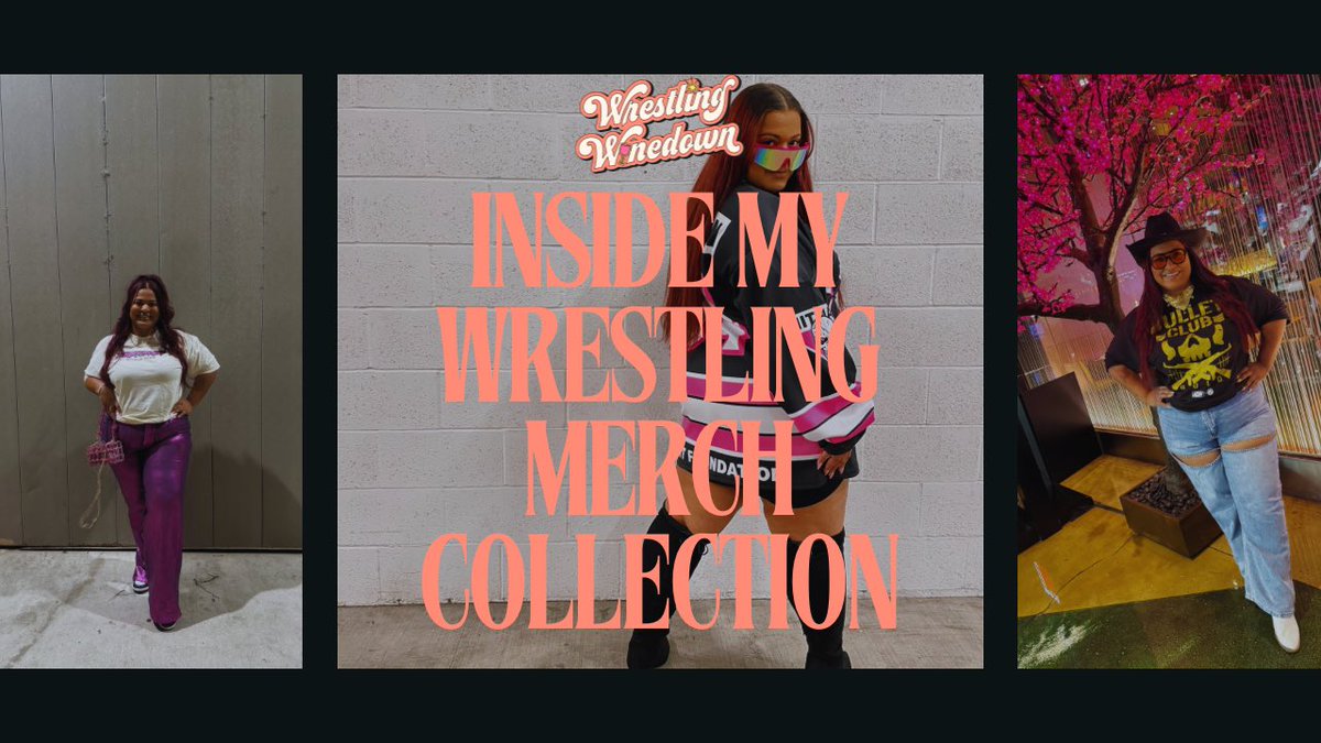 🚨New YouTube Video🚨

We’re taking a stroll through some of my wrestling merch collection on YouTube! I’m showing some of my favorite pieces, as well as giving tips and tricks on putting a wrestling fit together 🩷

Watch &amp; Sub: youtu.be/1pI5XLqGaiU?si…