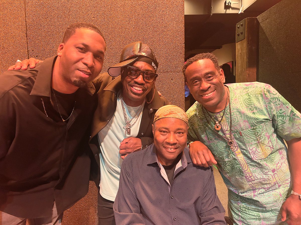 #aboutlastnight @citywinerynyc 🛸

With The 🥁👑’s Lenny White, @willcalhoundrum &amp; Steve Jordan 💥 For The Album Release Show For The Fam @nickirichards1 🎤

Had A Blast Jamming With The Cats 
&amp; Seeing Everyone ✨

#lennywhite 
#stevejordan 
#willcalhoun 
#marcusmachado