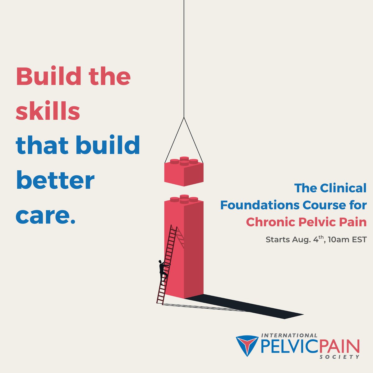 PelvicPainOrg's tweet image. Chronic pelvic pain affects millions, and treating it takes specialized knowledge.
The IPPS Clinical Foundations Course is a cornerstone for healthcare professionals who assist patients suffering from CPP. You don't want to miss out!
Enroll here: pelvicpain.org/meetings/webin…