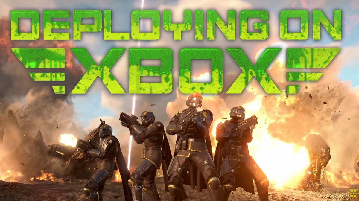 Helldivers 2 coming to Xbox!!
#Helldivers2