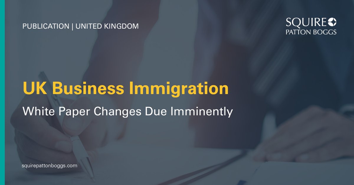 Squire Patton Boggs (@spb_global) on Twitter photo #TeamSPB helpfully outline the changes included and highlight what employers that use the UK's sponsorship system should look out for ahead of 22 July 2025, where proposed changes in the Immigration White Paper will come into effect ➡️ ow.ly/8sG950Wkguc #TeamSPB helpfully outline the changes included and highlight what employers that use the UK's sponsorship system should look out for ahead of 22 July 2025, where proposed changes in the Immigration White Paper will come into effect ➡️ ow.ly/8sG950Wkguc