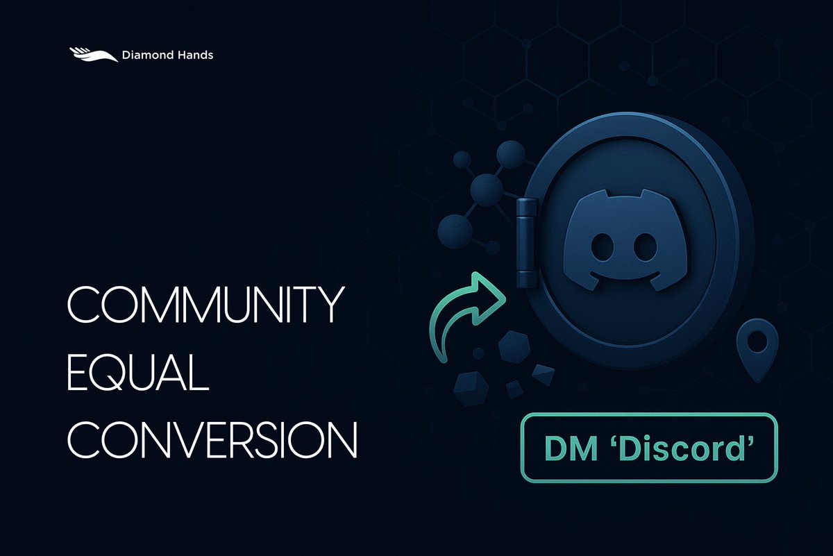 👥 If people trust your community, they’ll trust your token.

But most project chats are just noise:
– No narrative
– No onboarding flow
– No reason to stay

We help founders reframe Discord from a room into a conversion layer
✅ Role logic
✅ Vault content
✅ Welcome path
✅ Pin