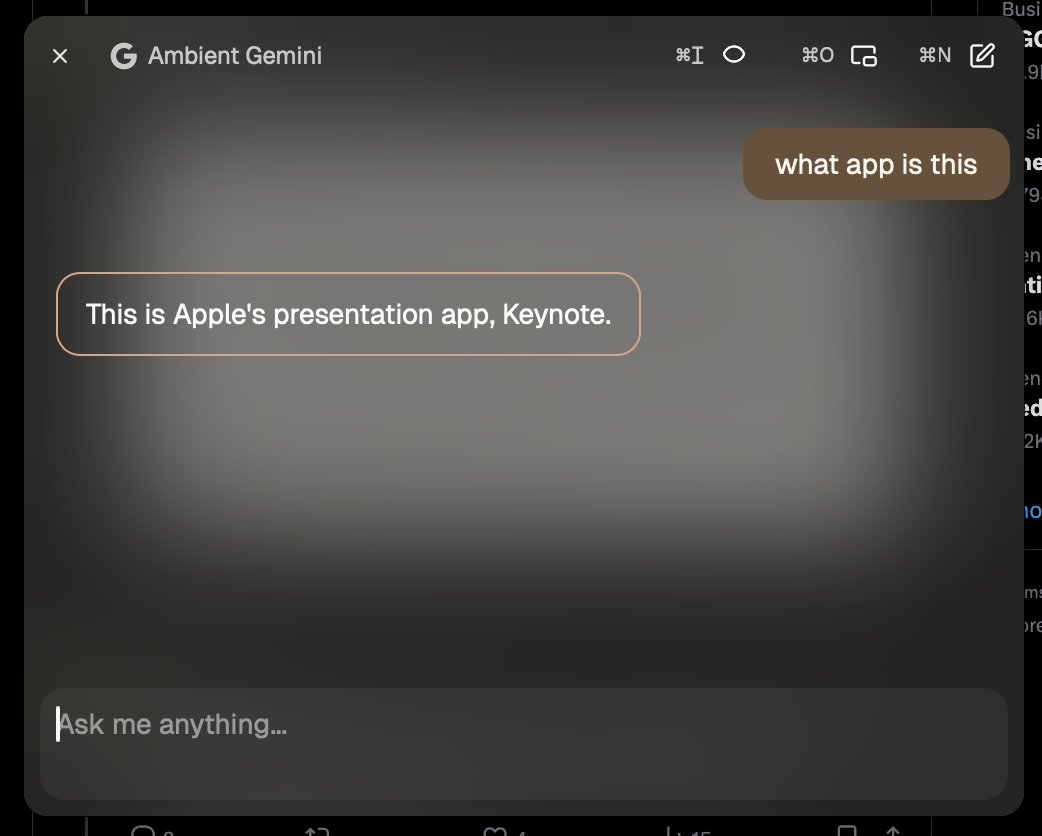 models are hilarious. i am using gemini in chors and it thinks it's apple's keynote.