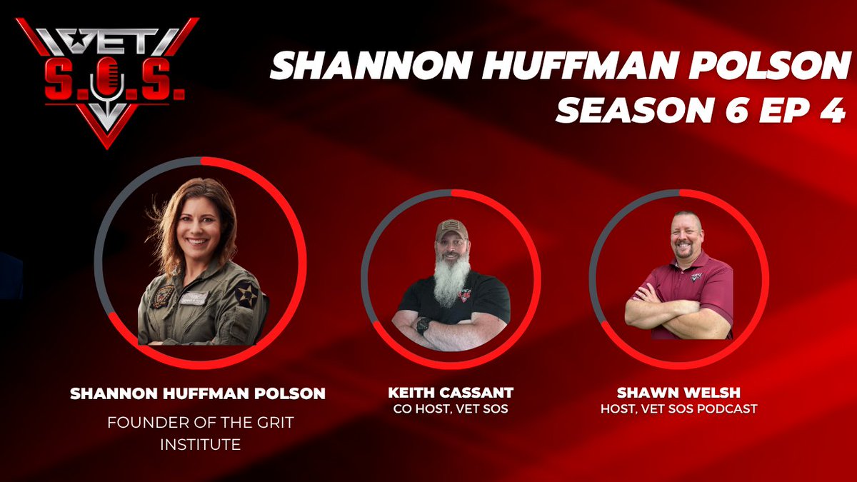 vetsospodcast's tweet photo. "You don't arrive at purpose. You constantly move toward it—by reaching beyond yourself toward what matters most."
🎧 New VET S.O.S. episode w/ Shannon Huffman Polson!
#VETSOS #VeteranLeadership #GritFactor #PurposeDrivenLife #PostMilitarySuccess #ResilientVeterans https://t.co/ld8Jf4rzc6