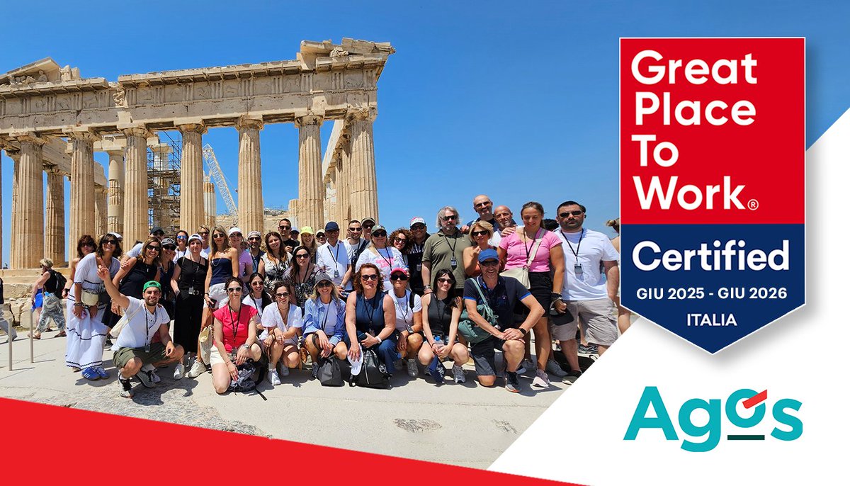 🎉 Congratulazioni ad #Agos per aver ottenuto anche quest’anno la #certificazione di #GreatPlaceToWork Italia!
👉 Maggiori dettagli sull’azienda al seguente link: hubs.ly/Q03vM4KY0 

#azienda #GPTW #Gptw4all #lavoro #GPTWcertified
