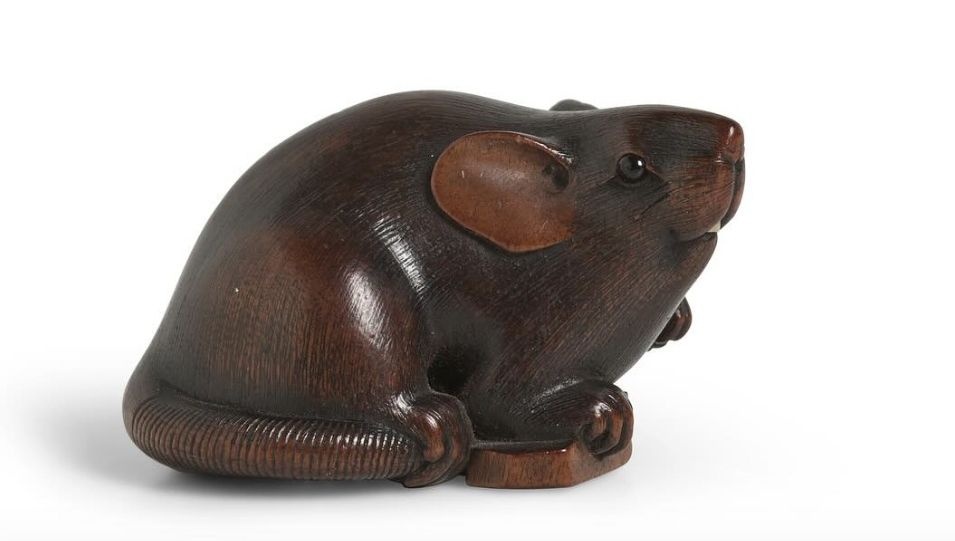 AsiaWeekNY's tweet photo. 🏵️ Now live! Bonhams' Summer Sale of netsuke and inrō is your chance to collect these exquisite miniature treasures—many offered without reserve!  Bidding open through July 9! 

➡️ https://t.co/HtPhOzZnzW

#bonhamsjapanese
#bonhams1793
#netsuke #inro #japaneseart #asiaweekny https://t.co/m2T8Cbfn1W