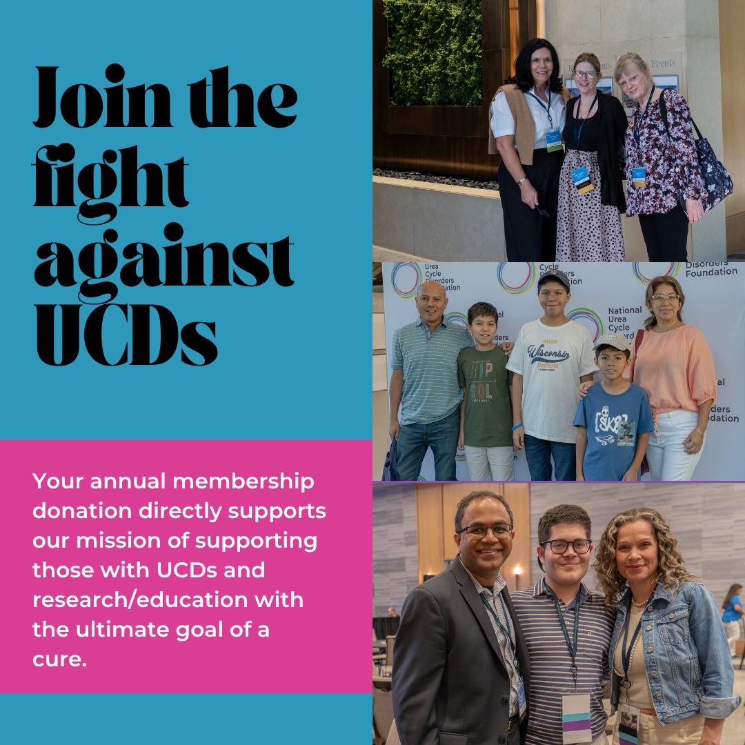 CureUCD's tweet photo. Become a member of the National Urea Cycle Disorders Foundation and help us in our fight against UCDs. 

Join here: https://t.co/ZuFp5dDYPc https://t.co/TPBJ2hzekh