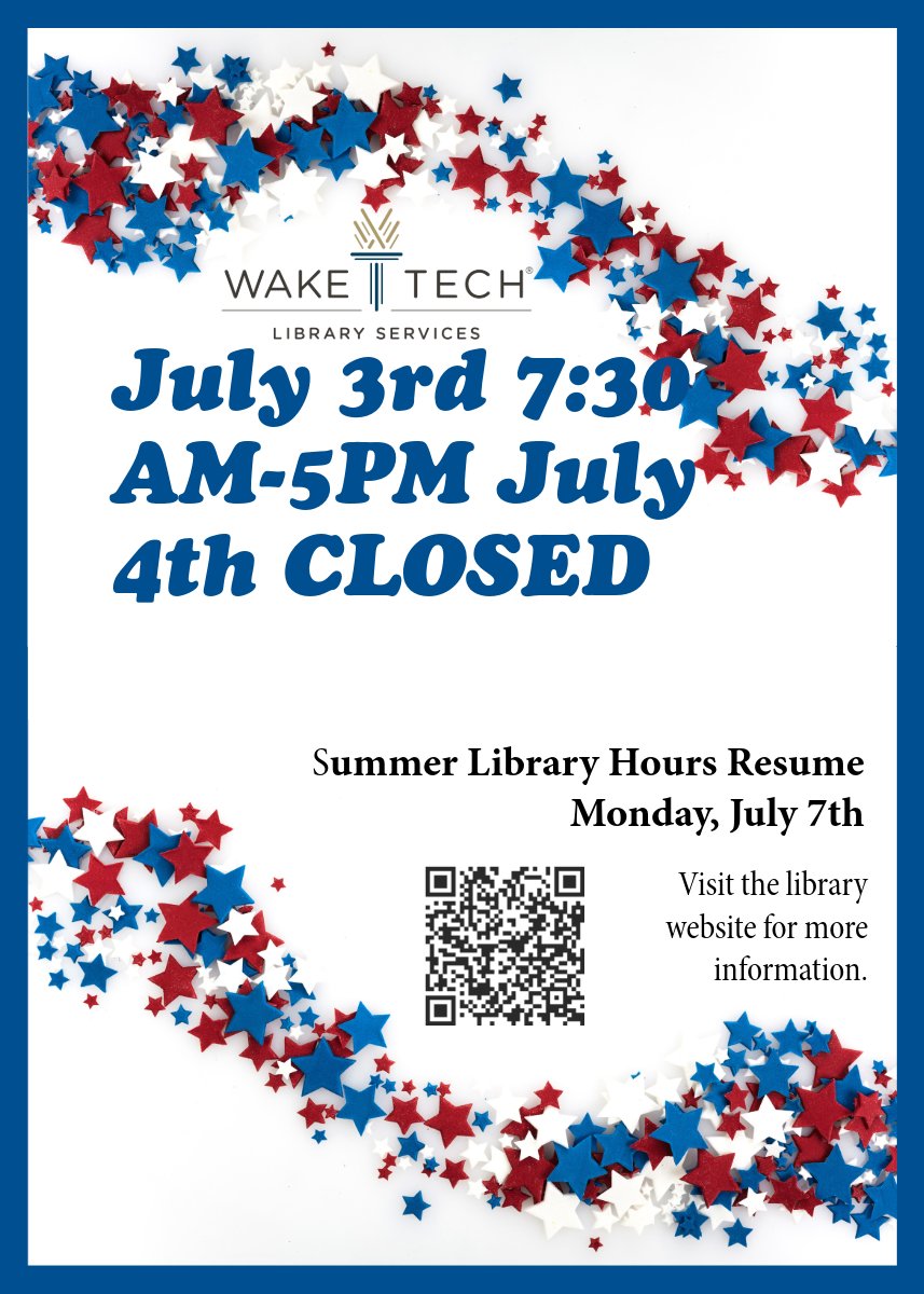 WakeTech Libraries tweet media