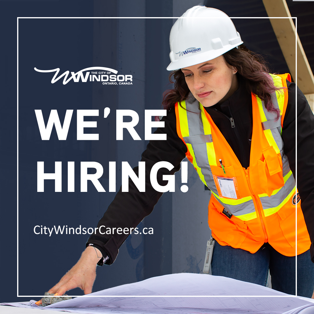 Check out our latest job opportunities:
✅ Coordinator, Right-of-Way &amp; Field Services
✅ Maintenance Clerk
✅ And more ...
Application and job info at CityWindsorCareers.ca #YQG #WorkWindsor