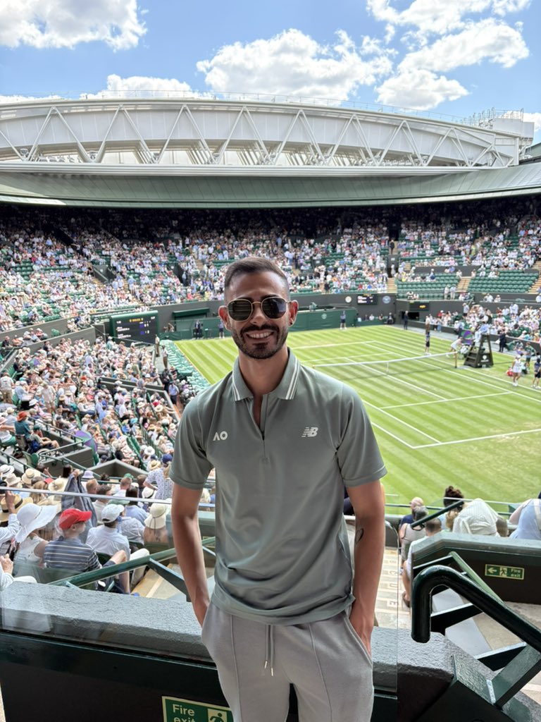 _MarioC's tweet image. #Wimbledon #day4 #court1 #tennis