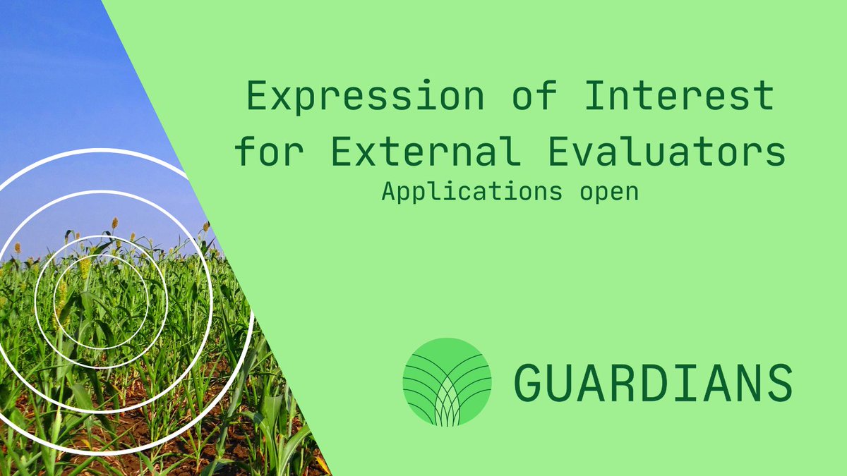 PEDALconsulting's tweet image. 🌾 Help shape the future of #sustainable_farming!

#GUARDIANS_project is selecting expert #evaluators to assess breakthrough ideas in #agri-tech, energy, circularity &amp;amp; more.

 💻Remote work
 🗓Apply by 9 July 2025, 17:00 CET: shorturl.at/gboj2