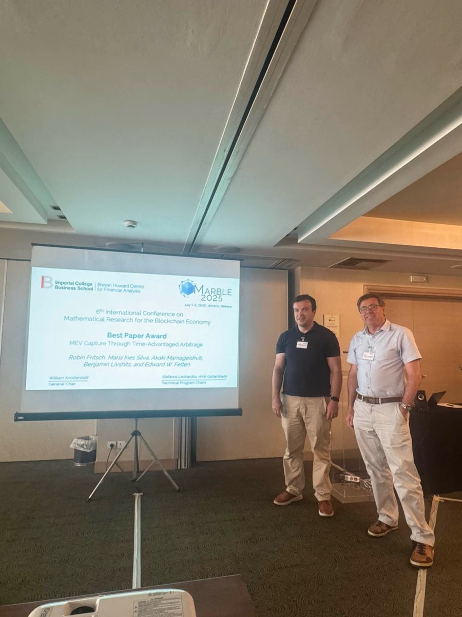 kakia1989's tweet photo. I am happy to share that our work won the best paper award! Thanks, @will_wjk, @StefLeonardos and the team for organizing a great conference. https://t.co/bIoi9oKCbd