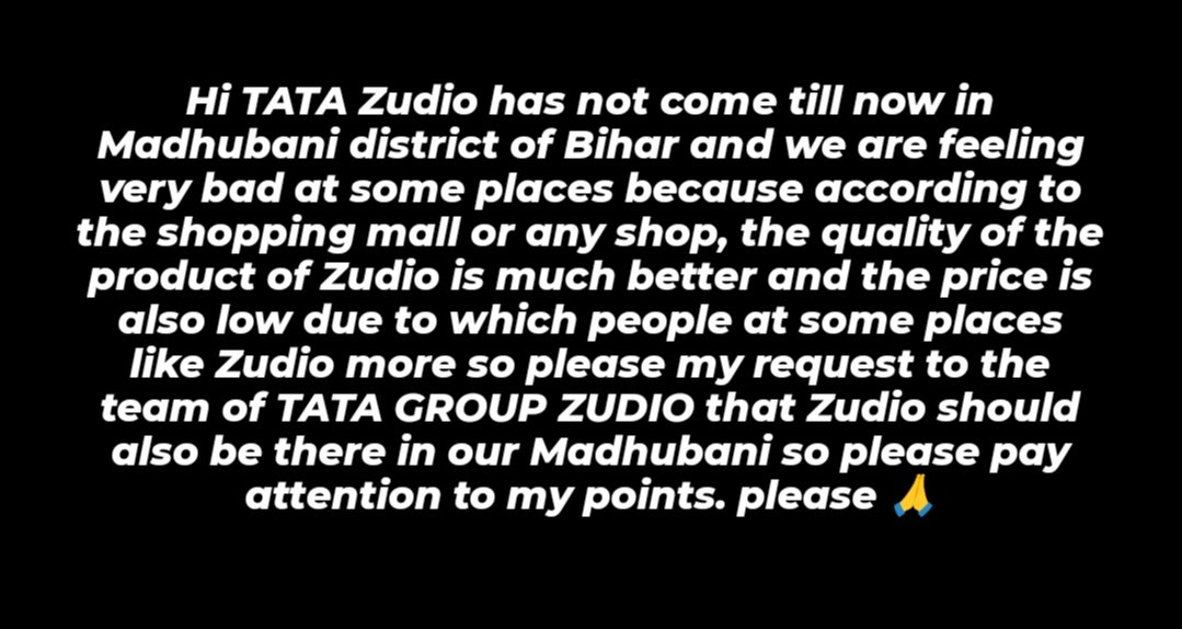 RamanSah0's tweet photo. @TataCompanies 
#zudio https://t.co/Yyak3IW6aL