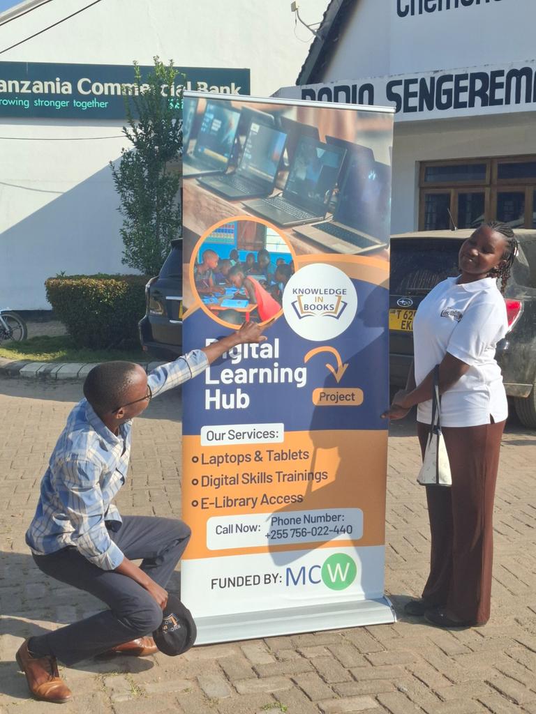 Knowled95254In's tweet photo. Today, the Knowledge in Books team had the opportunity to speak live on Radio Sengerema 98.9 FM, where we shared our journey and the impact of our work in the community.

We highlighted our flagship initiative — the Digital Learning Hub in Sengerema — https://t.co/1yU4Gf3bNw