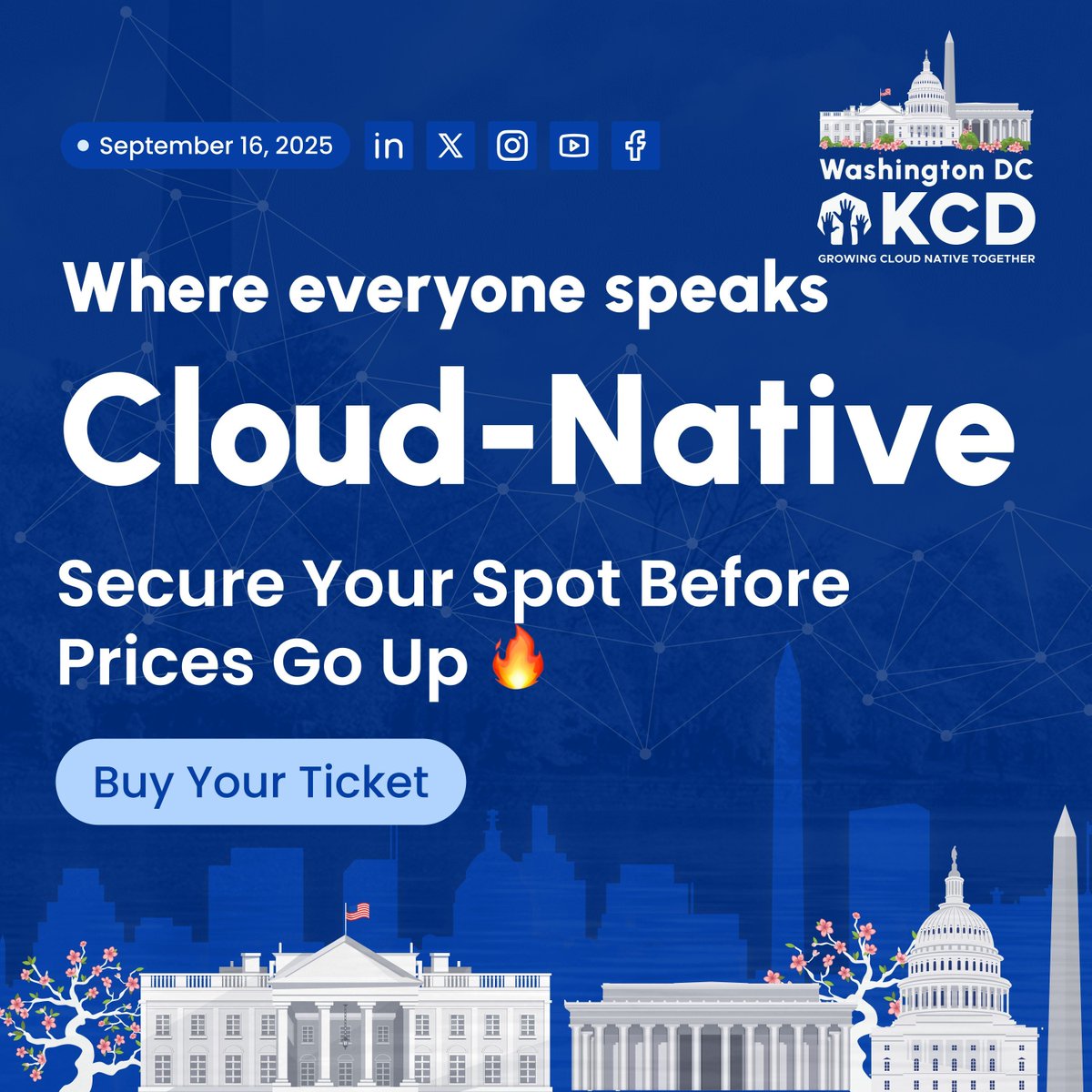 Still thinking about it?

DC. September 16. Kubernetes, DevOps, Infra folks unite.

Get in your ticket now: bit.ly/43C6mgo

#CloudNative #DevOps #Kubernetes

#CNCF