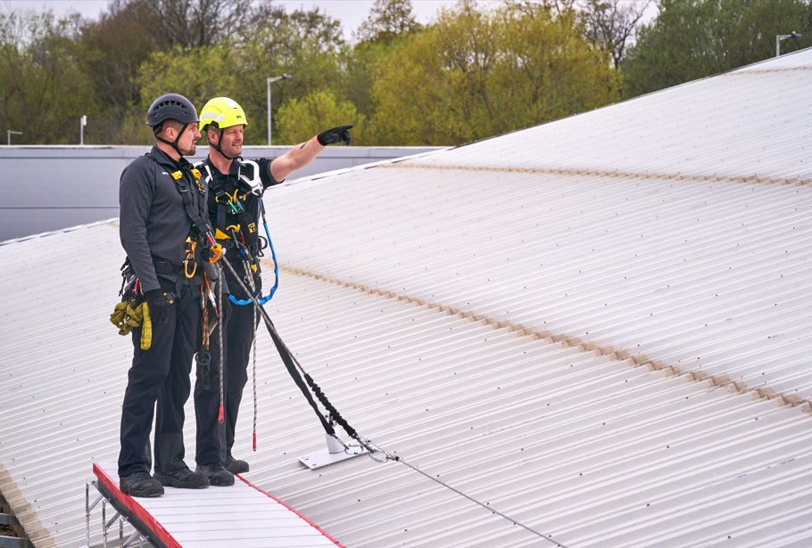 Fall Protection: designed, installed &amp; audited by experts 🔍

Our in-house QSHE team visits sites to audit our work. This ensures our systems meet industry regs and internal standards, giving max safety and compliance.

#ExpertsinSafety #FallProtection #QSHE