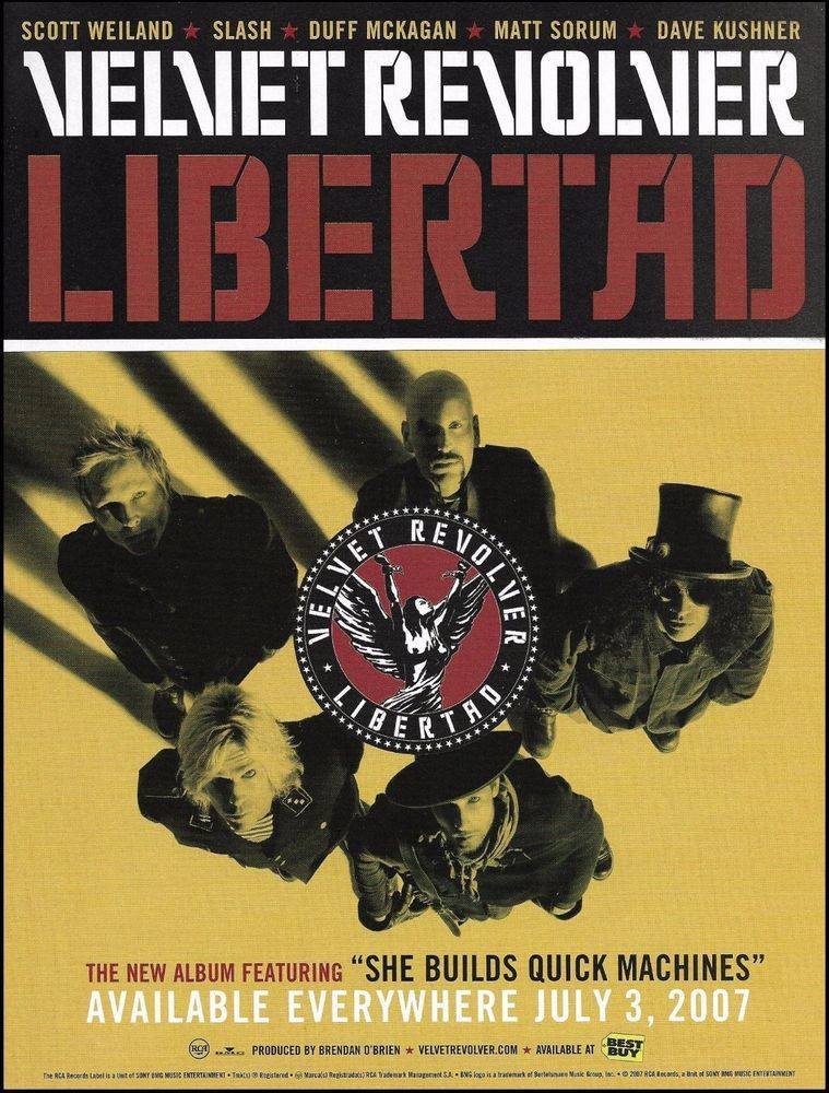 VELVET REVOLVER LIBERTAD 絶版タブ譜 Velvet Revolver