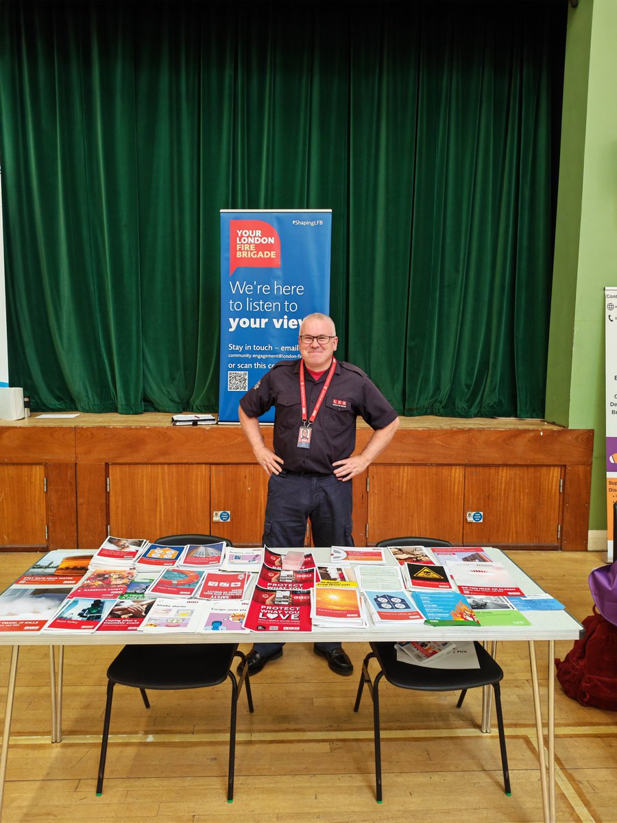 A day well spent in my opinion at the "Sight Matters Exhibition", recently, at the United reform church. Another area covered with home fire safety advice, especially tailored for all those within our communities with sight challenges.