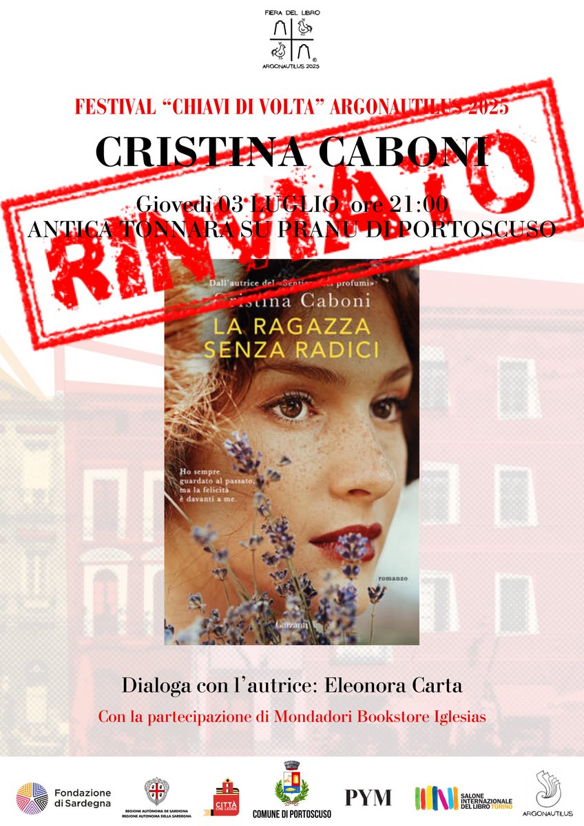 Evento rinviato per un lutto in paese.
Grazie per la comprensione.