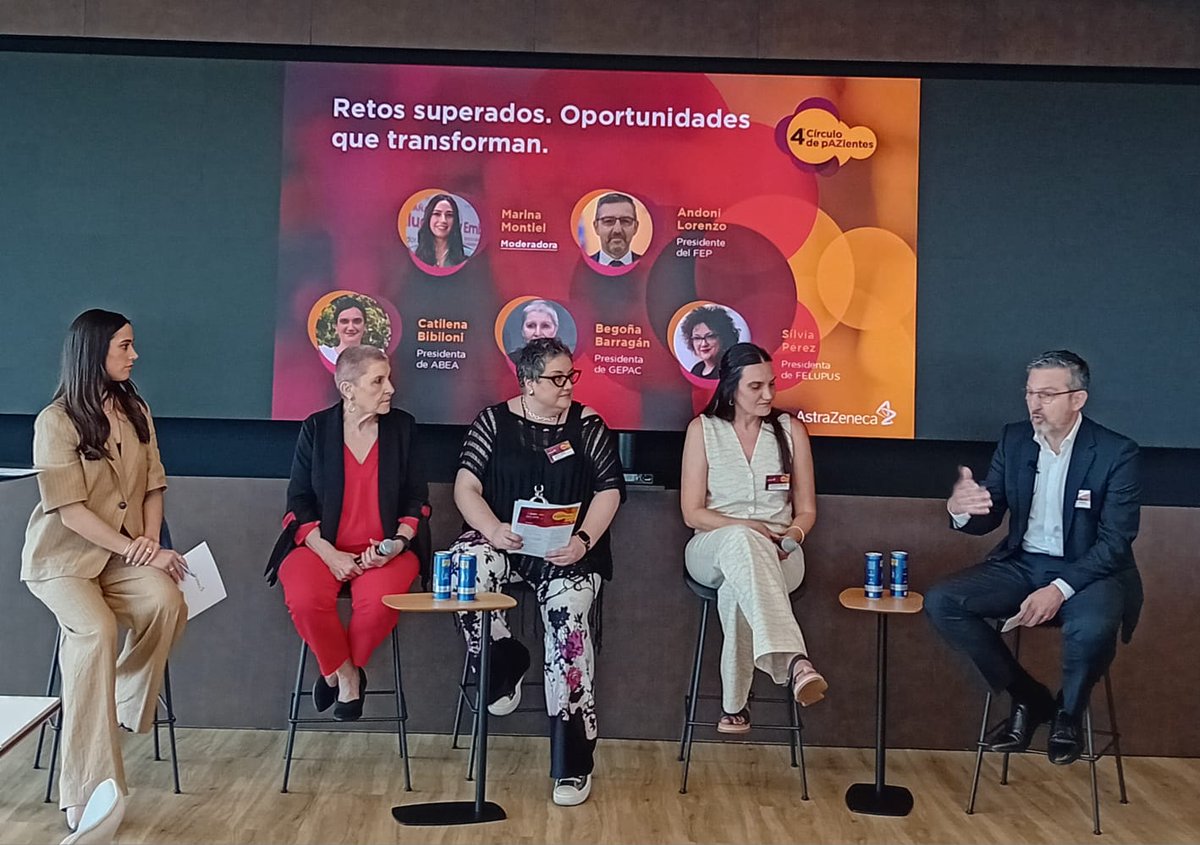 Foro Español de Pacientes (@fep_pacientes) on Twitter photo 🟢Andoni Lorenzo <a href="/andonilor/">Andoni Lorenzo</a>, Presidente del Foro Español de Pacientes, está participando en el evento 4° Círculo de Pacientes, en la mesa "Retos superados. Oportunidades que transforman" 🟢Andoni Lorenzo <a href="/andonilor/">Andoni Lorenzo</a>, Presidente del Foro Español de Pacientes, está participando en el evento 4° Círculo de Pacientes, en la mesa "Retos superados. Oportunidades que transforman"