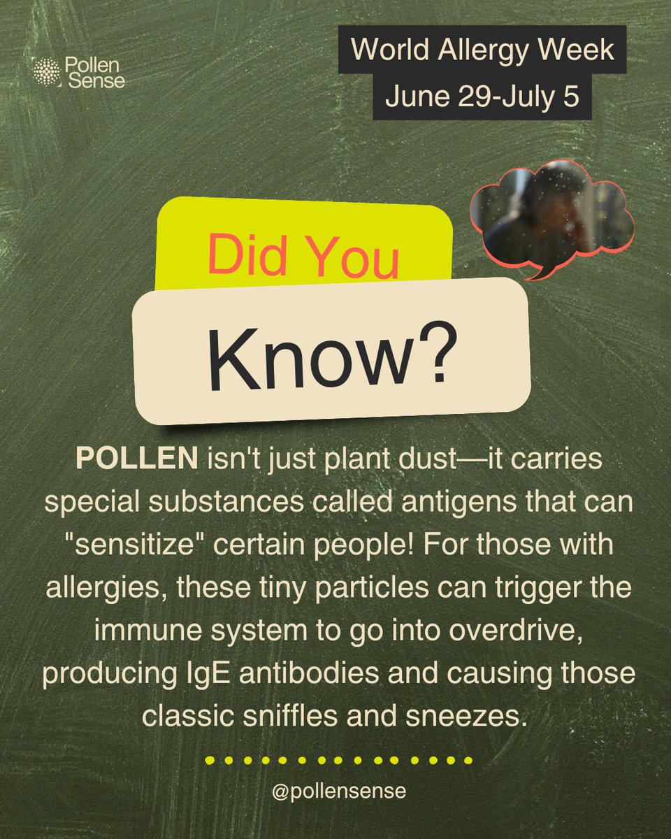 PollenSense tweet media