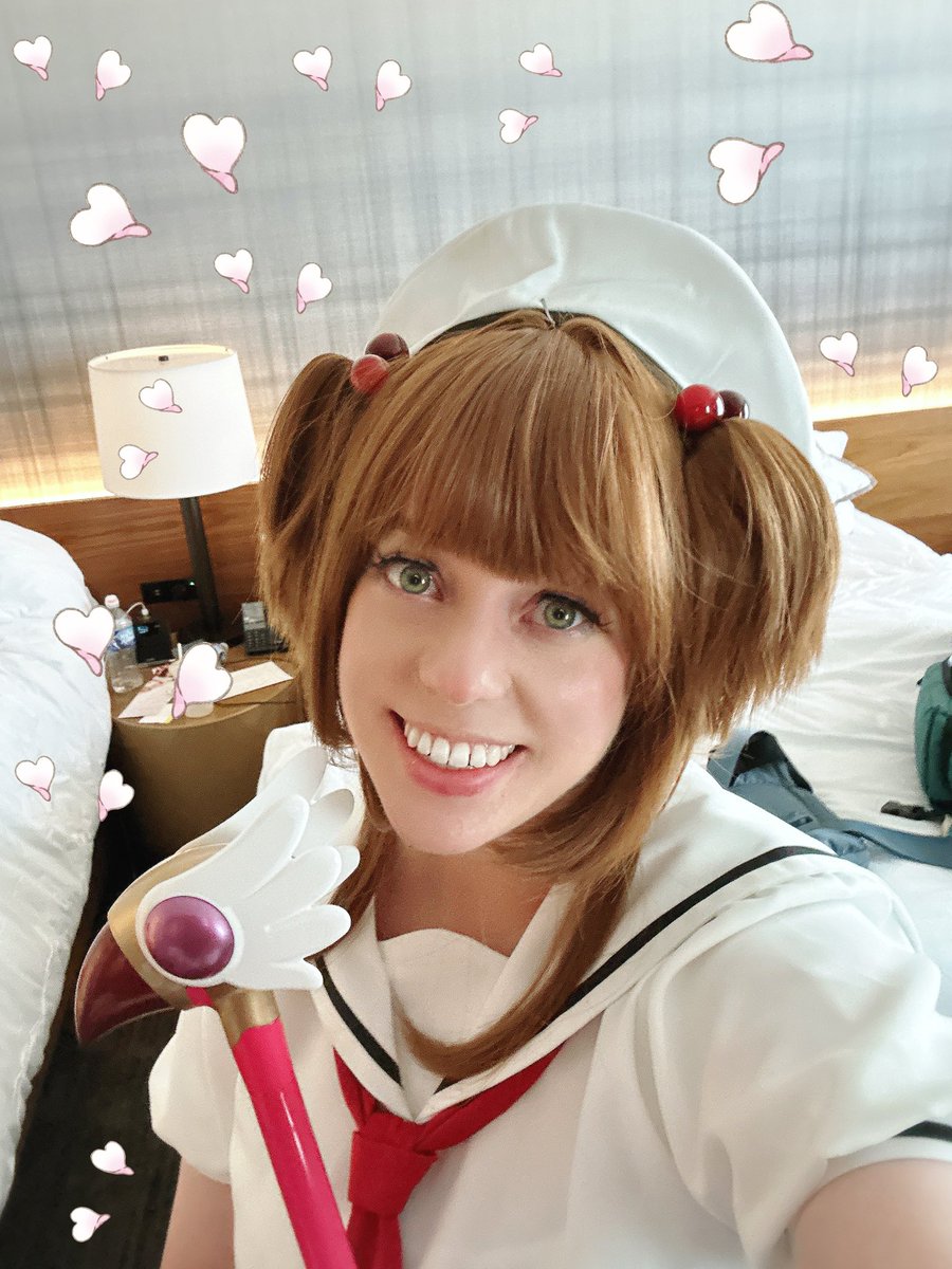 Oh to be a magical girl on her way to school… 
I never really shared much of Miss Sakura! She was super fun I can’t wait to be moved so I can make ✨more CCS cosplay✨