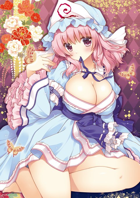 🦋❤️🥧
#東方Projectㅤㅤㅤㅤ #西行寺幽々子 