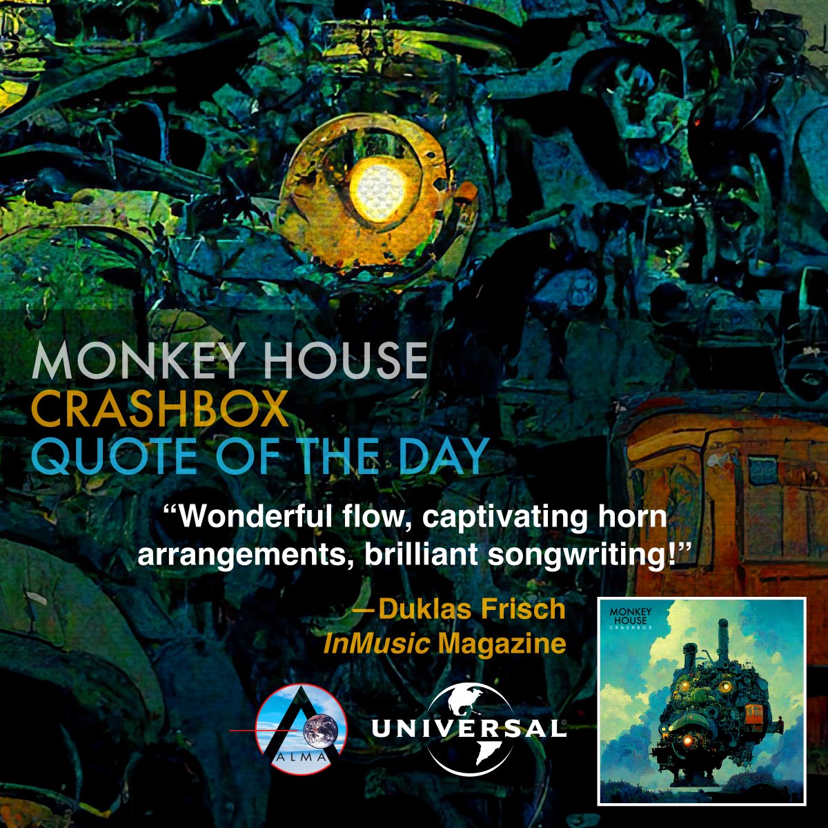 More love from the continent!
<a href="/MonkeyHouseBand/">Monkey House</a> <a href="/AlmaRecordsCAN/">ALMA Records</a>