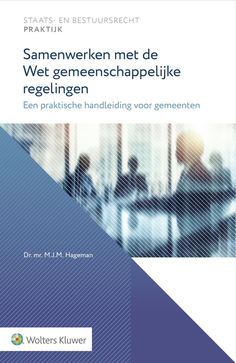 Na de publicatie van mijn boek Samenwerken met de Wet gemeenschappelijke regelingen (Wolters Kluwer), vervolg ik mijn professionele carrière als spreker (keynote speaker) over regionale samenwerking. Zie voor de details: LinkedIn. 

📷
