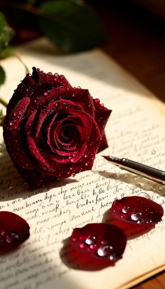 Biri şöyle dedi:
- Ne de kötü bir dünya!
Gülün dalı bile dikenli..!

Diğeri de şöyle cevap verdi:
- Ne güzel bir dünya!
Baksana, dikenli dallarda bile gül var.

🌹🪽🖤