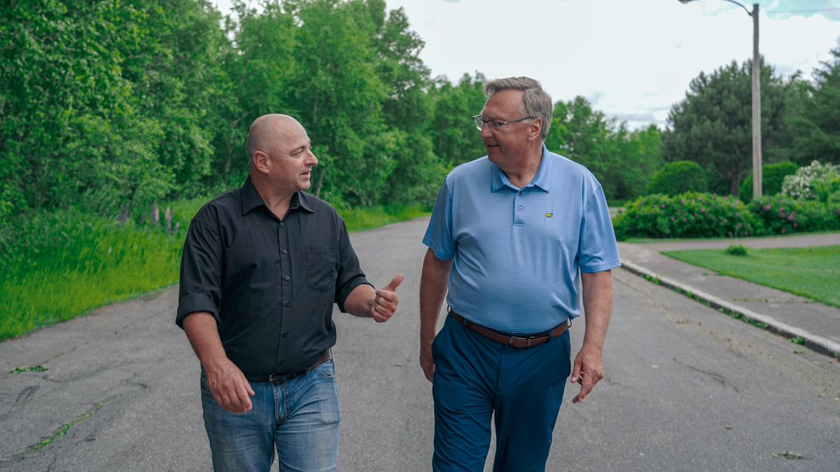 Great to be alongside MHA Chris Tibbs in Grand Falls-Windsor–Buchans, hearing firsthand what matters most to the people of this district. After 10 years of the Liberal government, it’s clear that people want better healthcare, lower taxes, and safer communities for all of us.